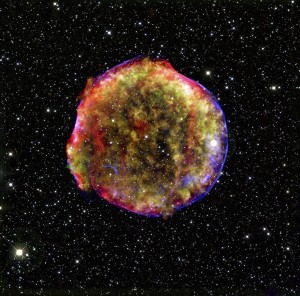 tycho supernova remnant, Smithsonian Astrophysical Observatory