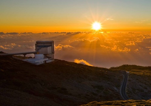 The HARPS-N spectrograph will be installed on the 3.6-meter Telescopio Nazionale Galileo in the Canary Islands. Credit: INAF