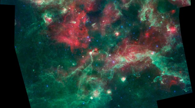 New Spitzer Space Telescope image shows space nursery