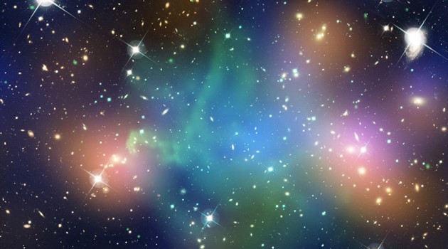Chandra image of the core of the merging galaxy cluster Abell 520