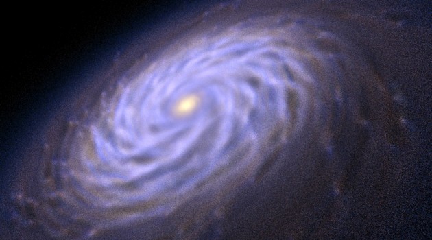 Powerful computer simulations show how spiral galaxies get their arms
