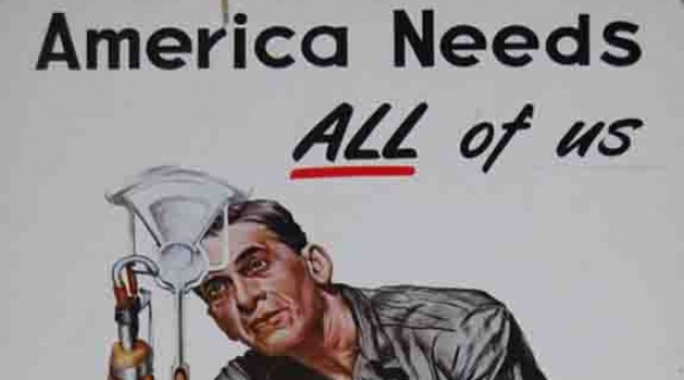 “Employ the Handicapped” week poster, 1951. Photo courtesy Smithsonian’s National Museum of American History