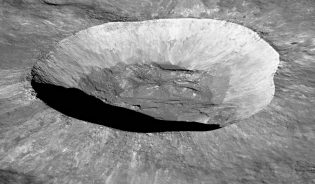 Moon's craters