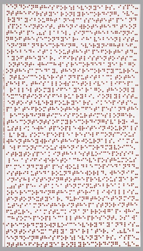 braille wallpaper