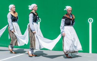 Basque dancers