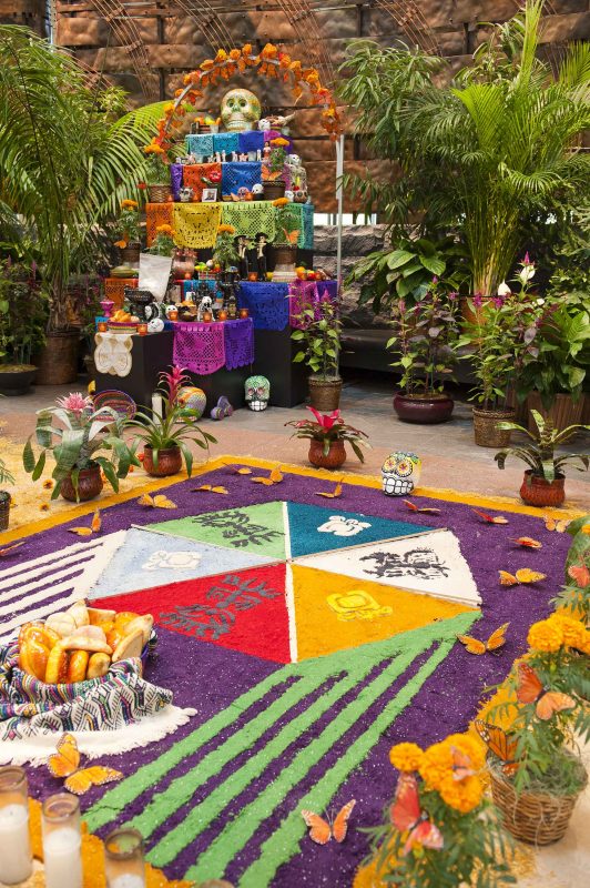 mexican day of the dead altars